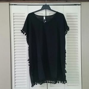 Chiffon Tassel Swimsuit Cover Up